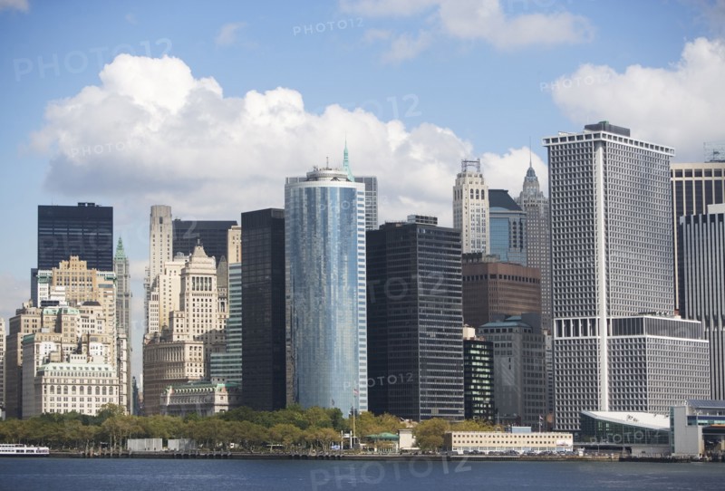 USA, New York City, Manhattan skyline. Photo : fotog