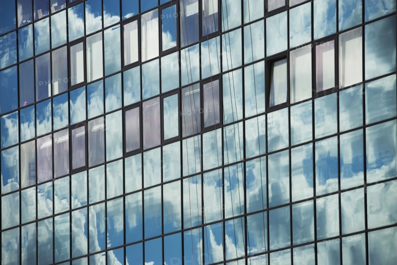 USA, New York City, Manhattan, skyscraper facade. Photo : fotog