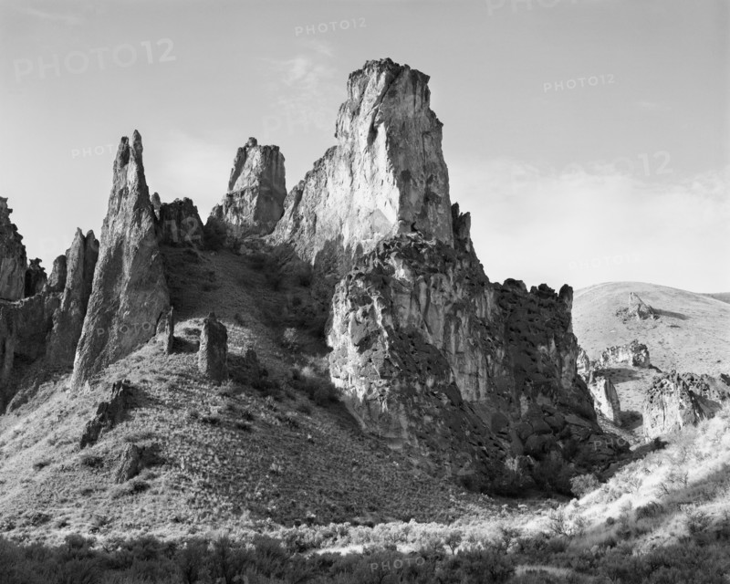 USA, Oregon, Rock Formation. Photo : Gary J Weathers