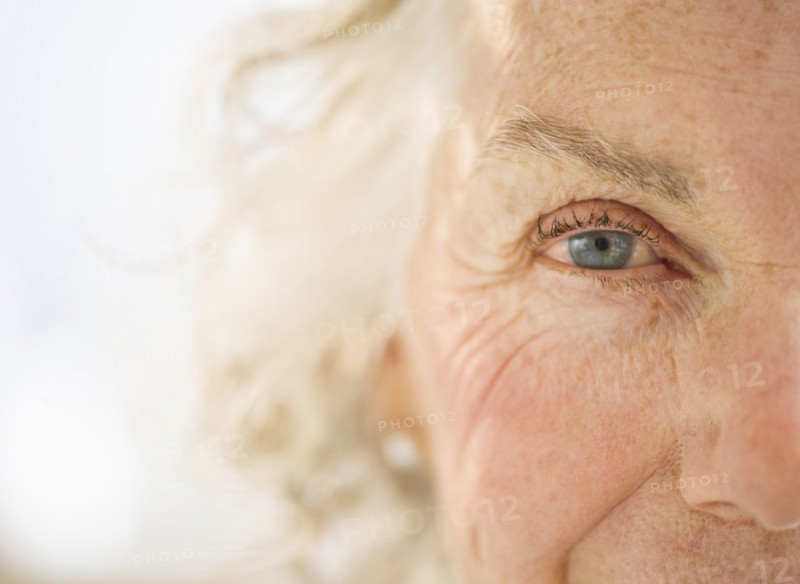 Portrait of senior woman.