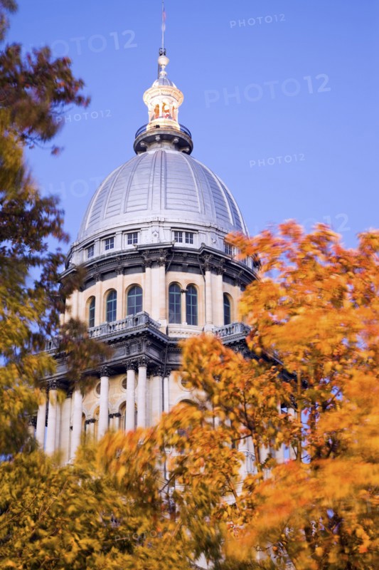 USA, Illinois, Springfield, State Capitol Building. Photo : Henryk Sadura