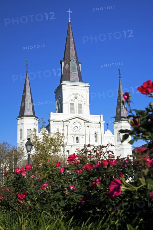 USA, Louisiana, New Orleans, St. Louis Cathedral. Photo : Henryk Sadura