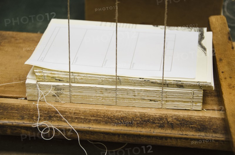 Book binding workshop.