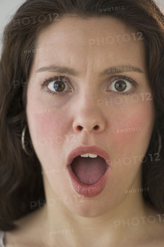 Studio shot of young woman.