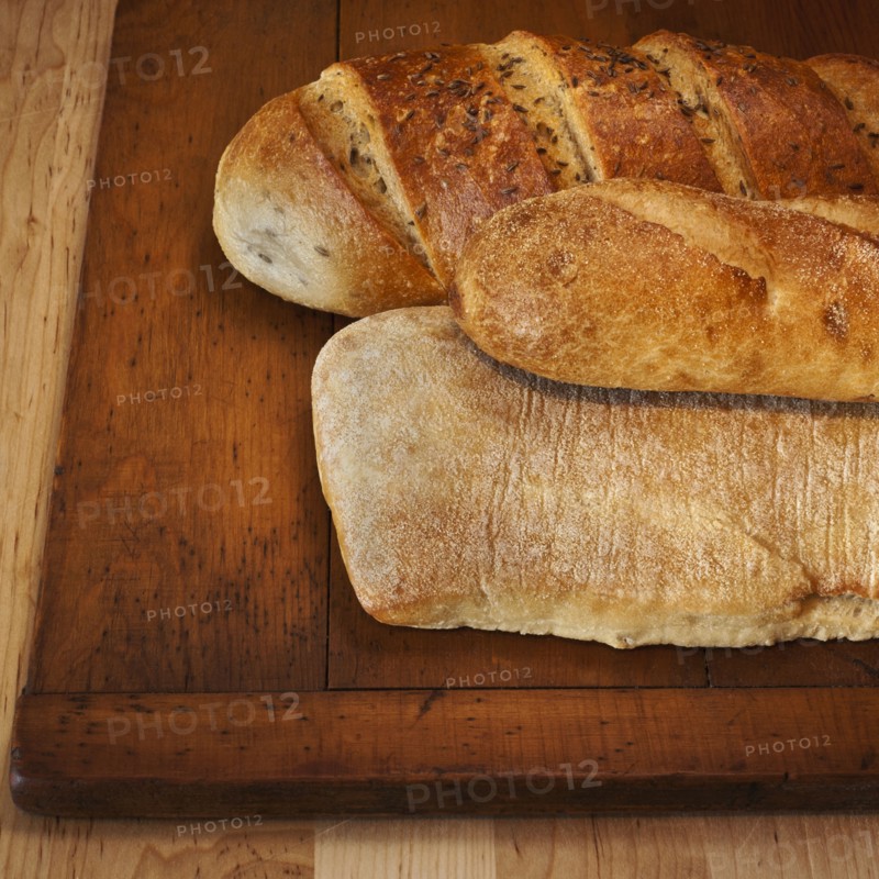 Variation of baked goods.