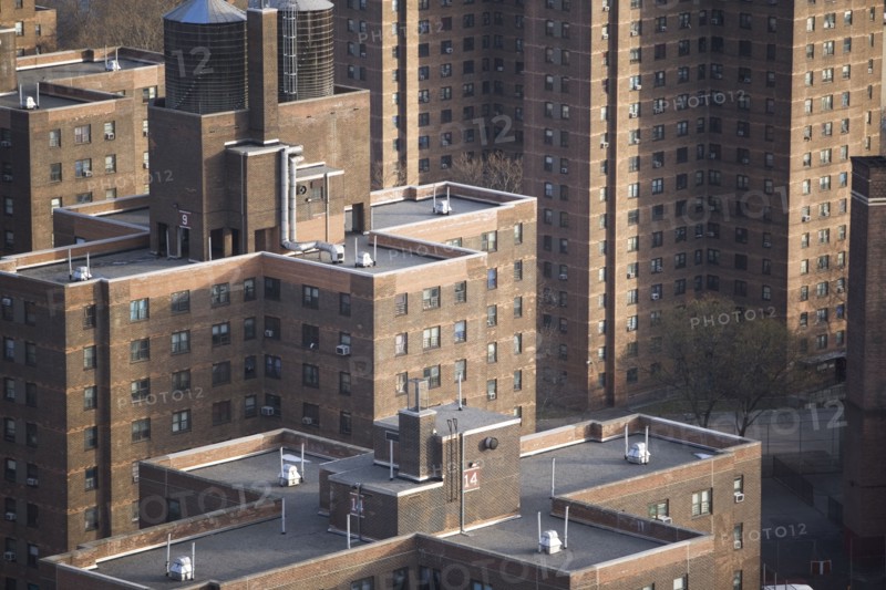USA, New York State, New York City, Residential district. Photo : fotog