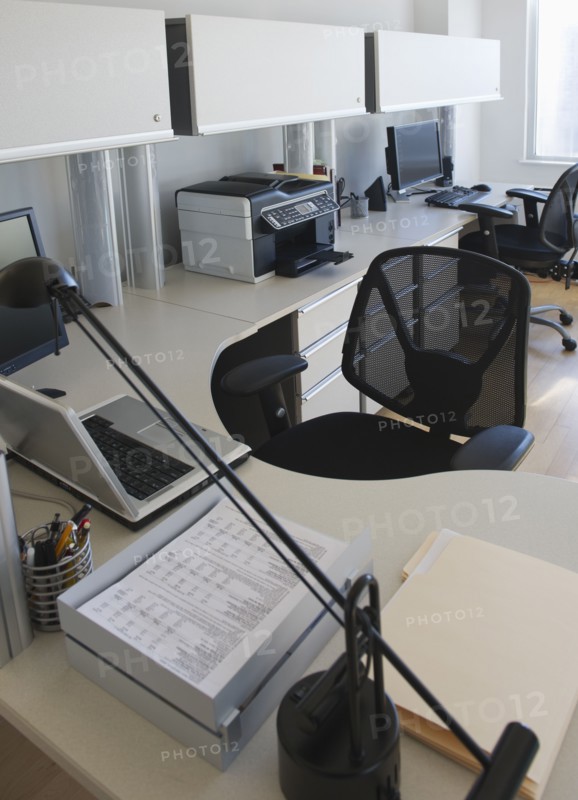 Empty office.