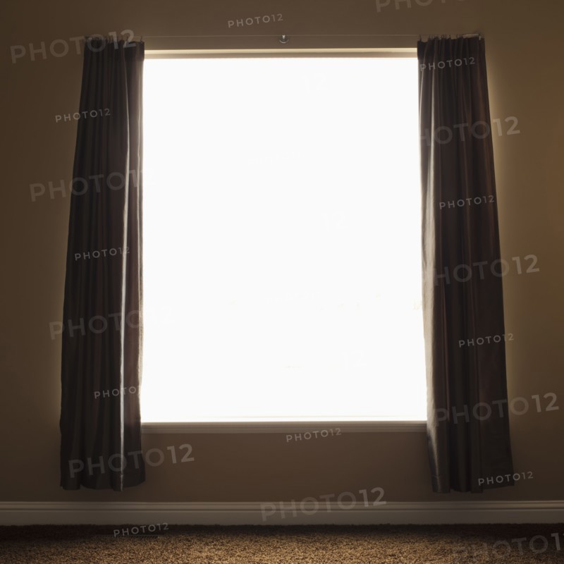 Window with curtains. Photo : Mike Kemp