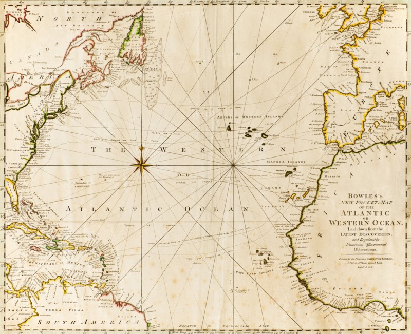 Antique world map.