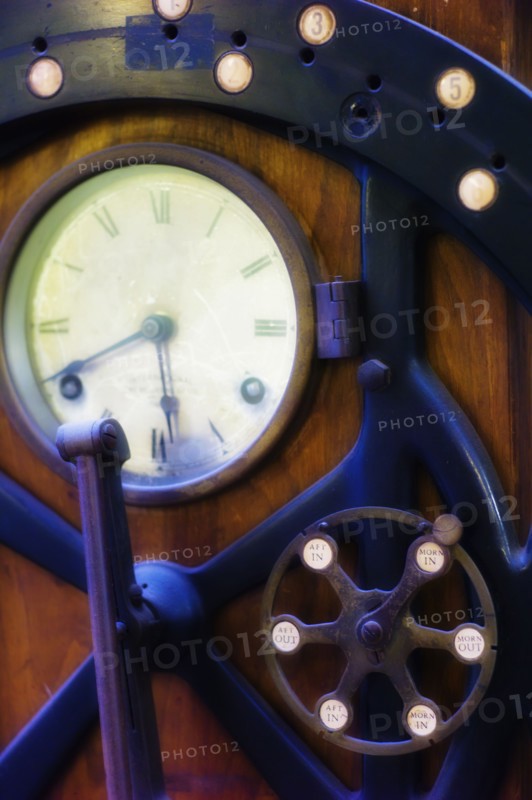 Antique clock.