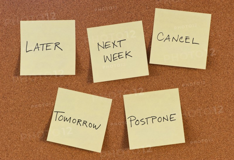 Adhesive notes. Photo : Daniel Grill