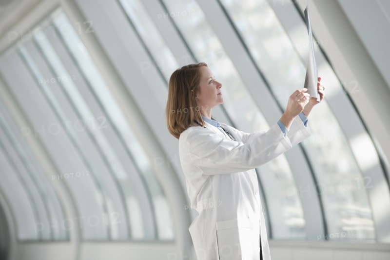 Doctor examining x-ray. Photo : Mark Edward Atkinson