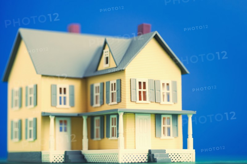 Studio shot of model of house. Photo: Antonio M. Rosario