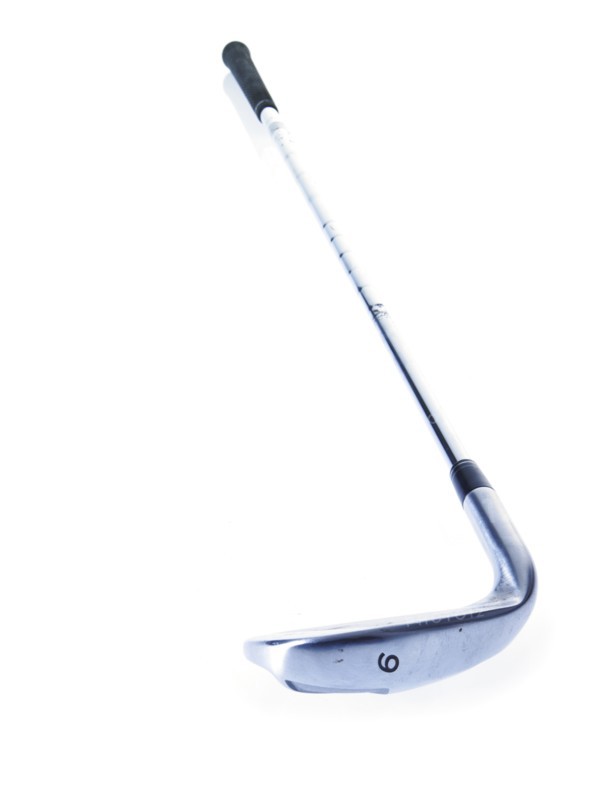 Golf club on white background. Photo: David Arky