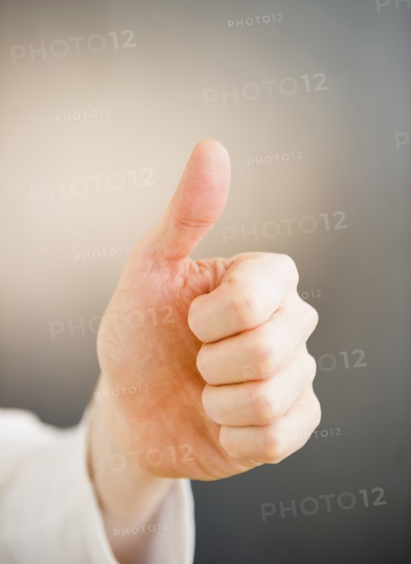 Thumb up. Photo: Jamie Grill Photography