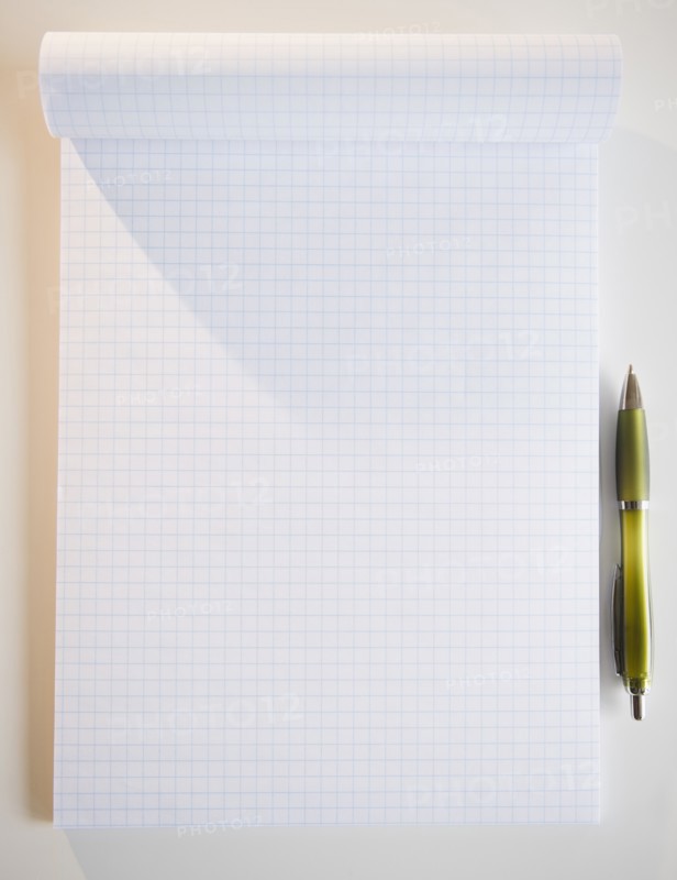 Studio shot of notepad. Photo: Jamie Grill Photography