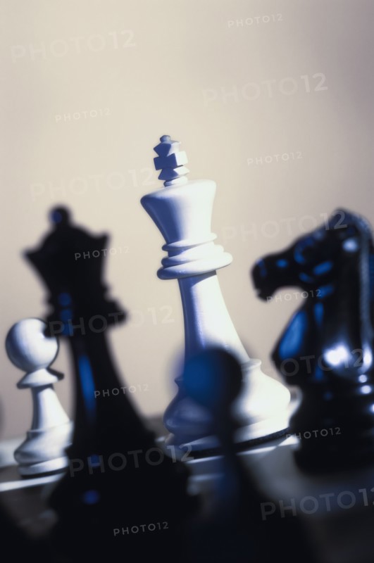 Pawns on chess board. Photo: Antonio M. Rosario