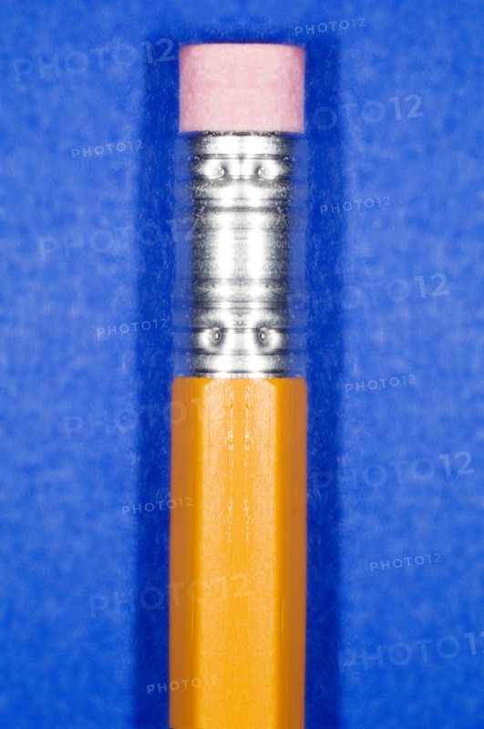 Close-up of pencil with eraser. Photo: Antonio M. Rosario