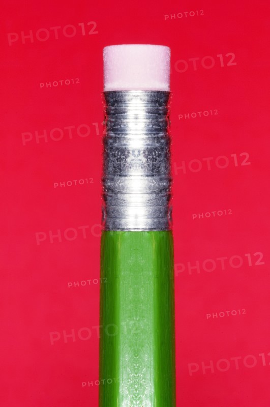 Close-up of pencil with eraser. Photo: Antonio M. Rosario