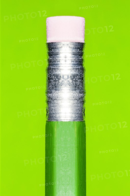 Close-up of pencil with eraser. Photo : Antonio M. Rosario