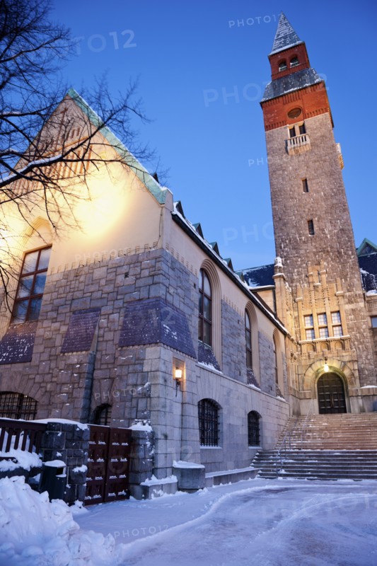 Finland, Helsinki, Finnish National Museum Building. Photo: Henryk Sadura
