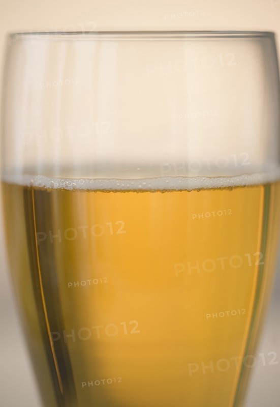Glass of beer, close-up. Photo: Jamie Grill Photography
