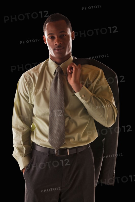 Portrait of confident businessman. Photo : Mike Kemp