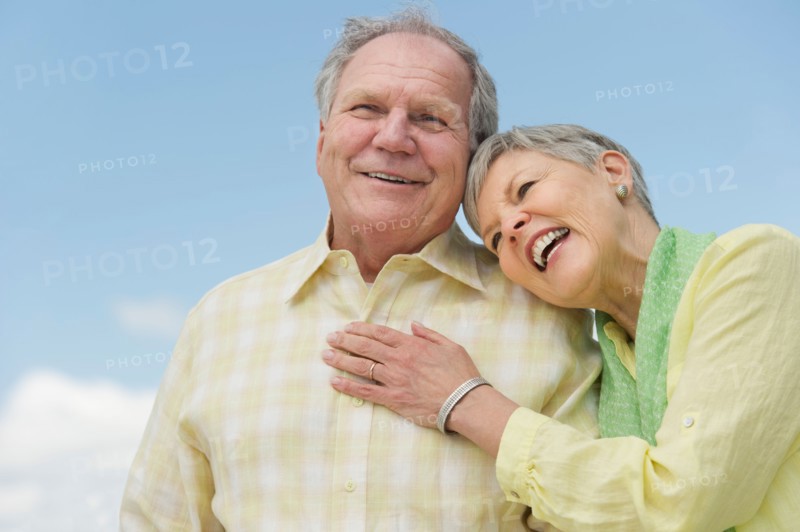 Portrait of senior couple.