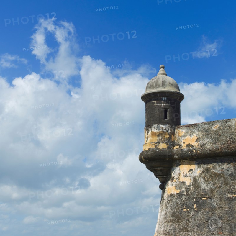 Puerto Rico, Old San Juan, El Morro Fortress.