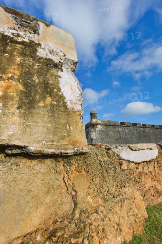 Puerto Rico, Old San Juan, El Morro Fortress.