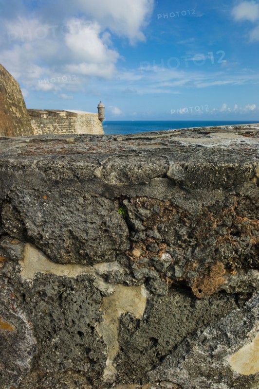 Puerto Rico, Old San Juan, El Morro Fortress.
