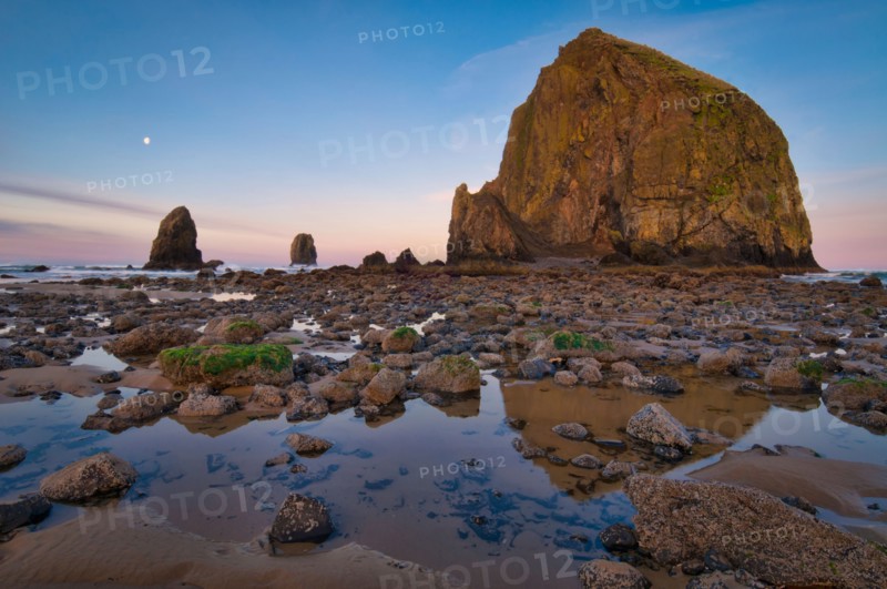 USA, Oregon, Clatsop County, Haystack Rock. Photo : Gary Weathers