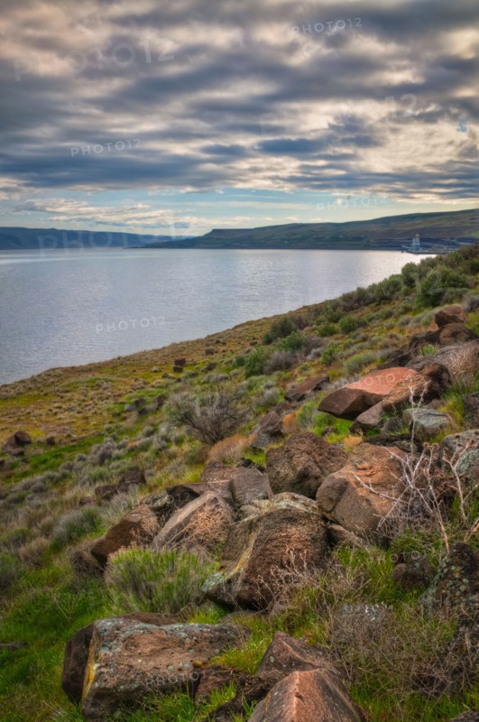 USA, Oregon, Gilliam County, Columbia River. Photo : Gary Weathers