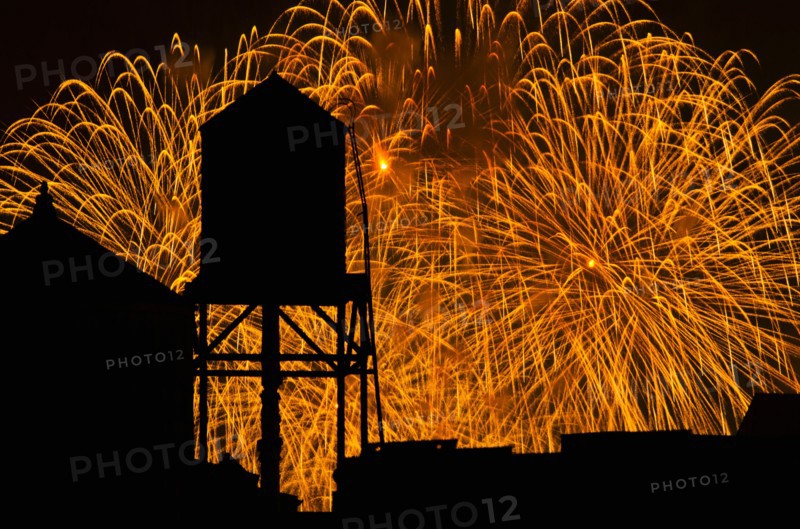 Fourth of July fireworks.