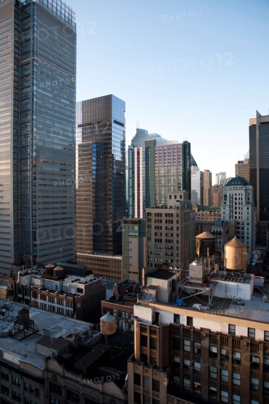 USA, New York, New York City, Manhattan skyline. Photo: Winslow Productions