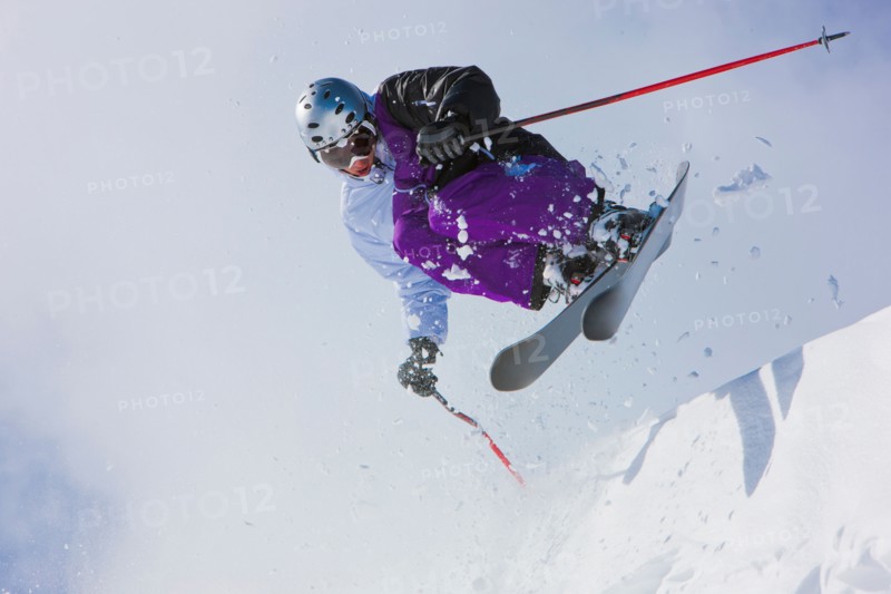 USA, Colorado, Telluride, Downhill skiing. Photo: db2stock