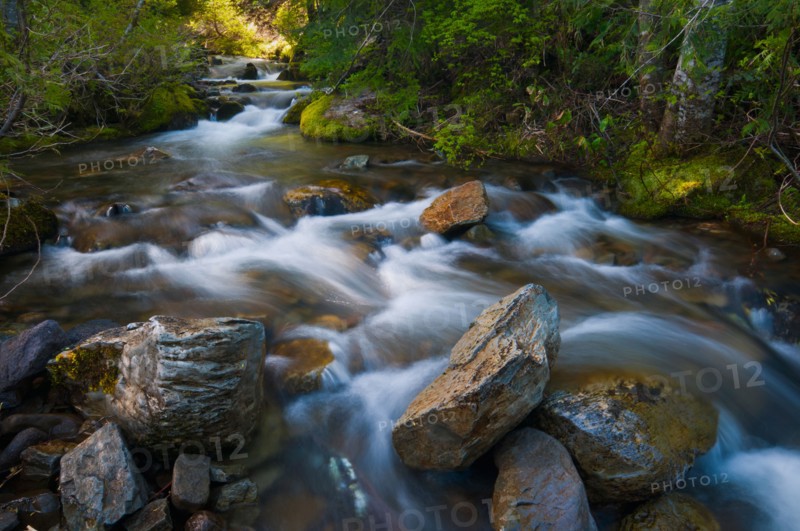 USA, Oregon, Hood River County, Scenic view of Elk Creek. Photo: Gary J Weathers