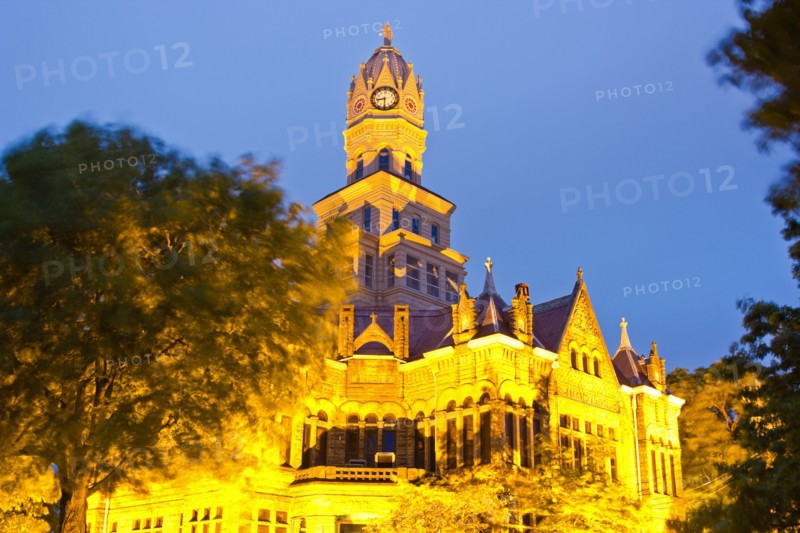USA, Illinois, Paris, Historic courthouse. Photo : Henryk Sadura