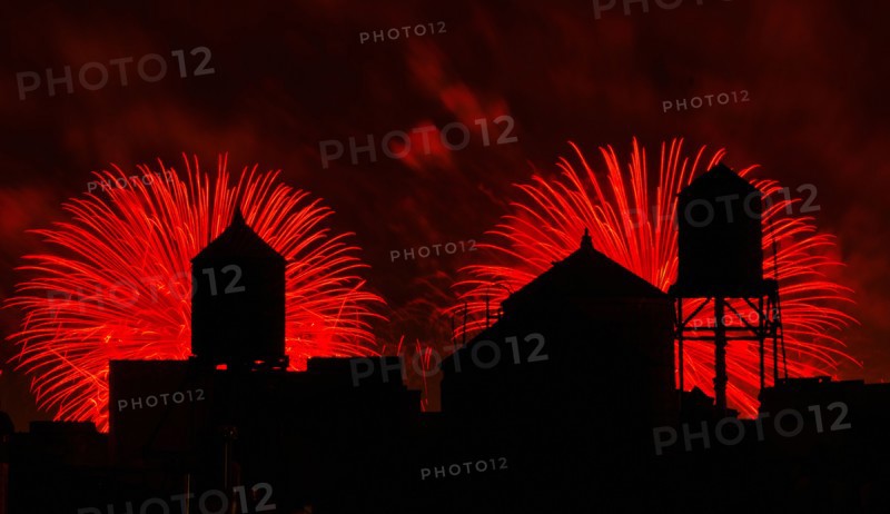 Fourth of July fireworks.