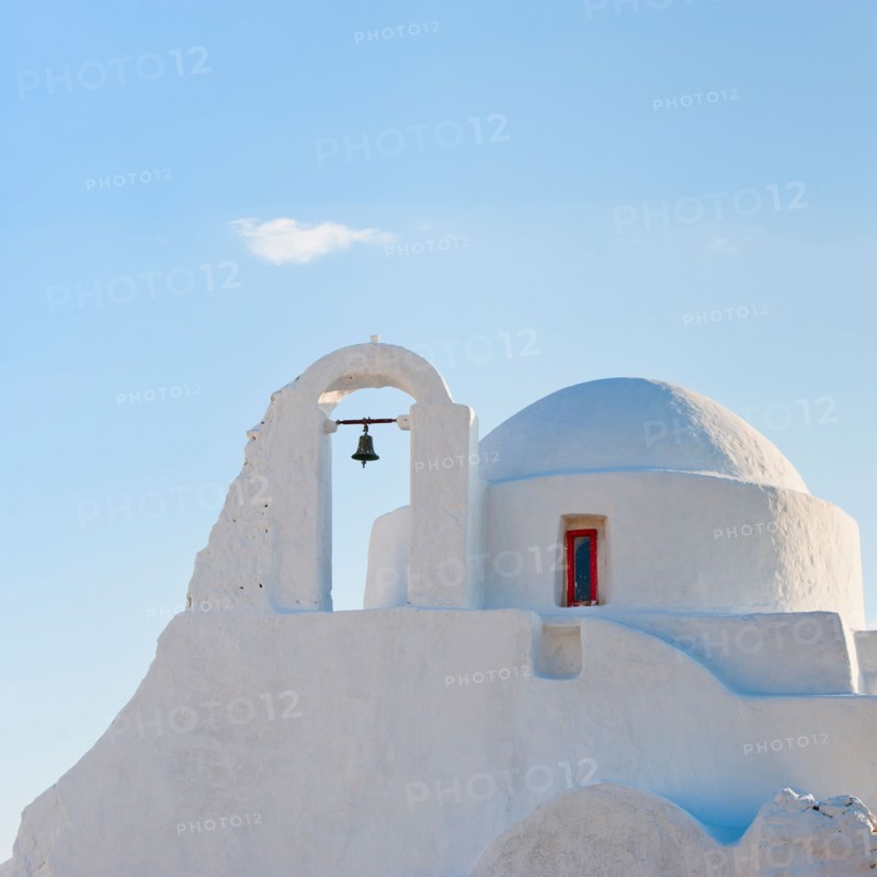 Greece, Cyclades Islands, Mykonos, Paraportiani church.