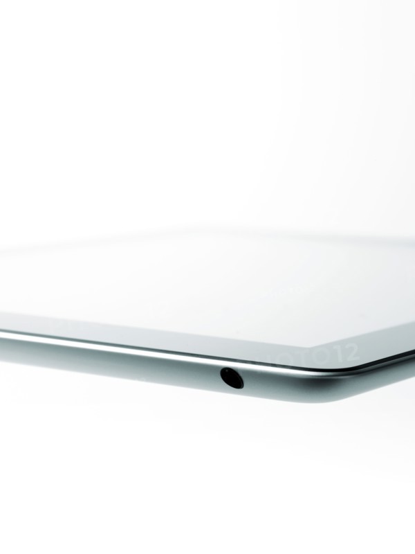 Studio shot of digital tablet. Photo: David Arky