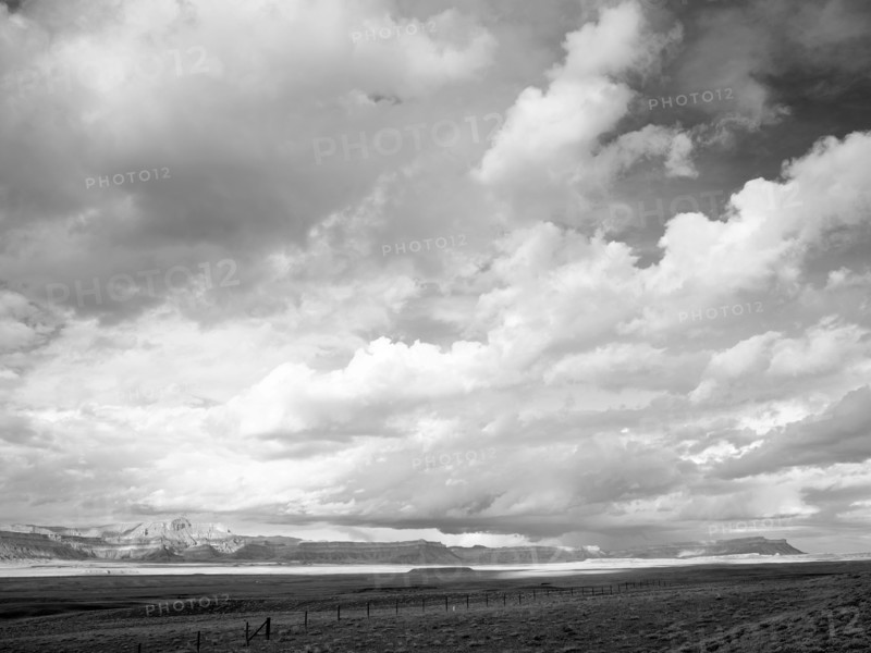 USA, Utah, Clouds over desert landscape. Photo: John Kelly