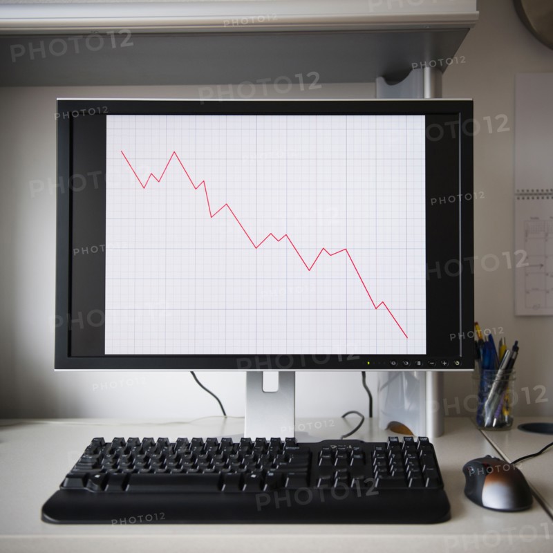 Close up of chart on monitor. Photo : Jamie Grill