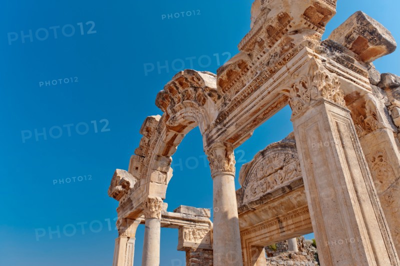 Turkey, Ephesus, Temple of Hadrian.