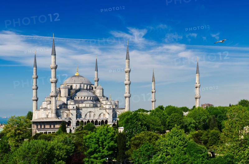 Turkey, Istanbul, Blue Mosque .