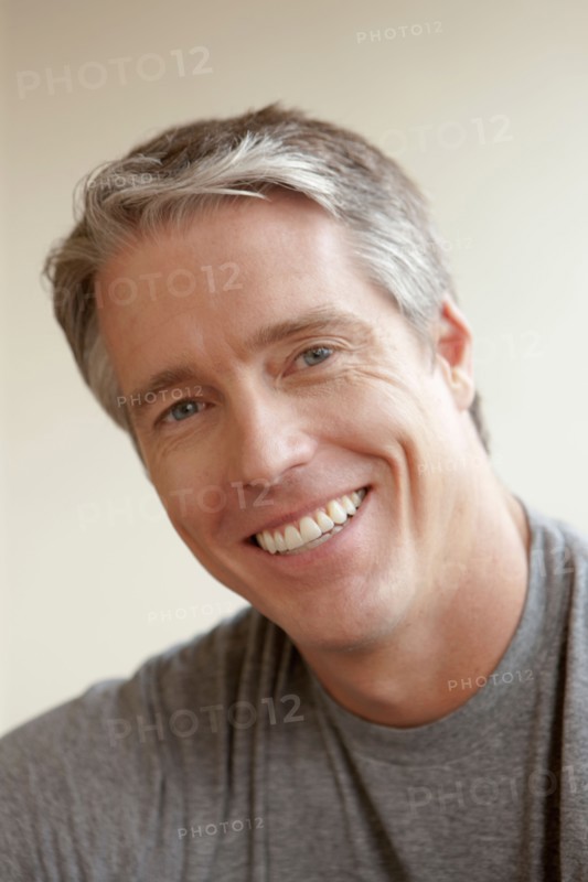 Portrait of cheerful mid adult man. Photo: Rob Lewine