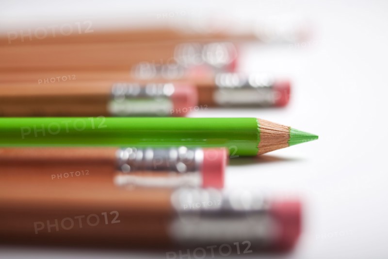 Studio shot of pencils. Photo: Winslow Productions