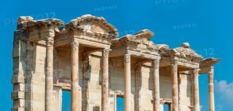 Turkey, Ephesus, Library of Celsus.