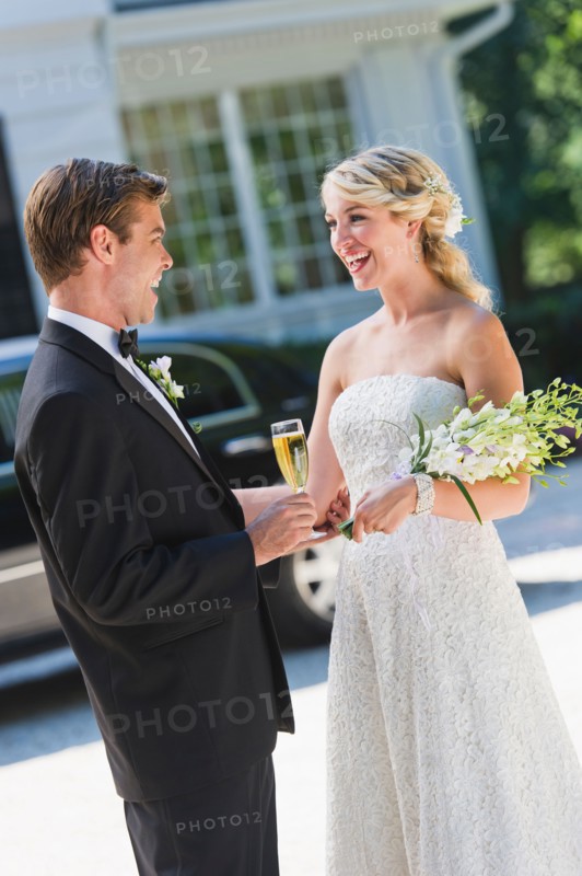 Portrait of married couple.