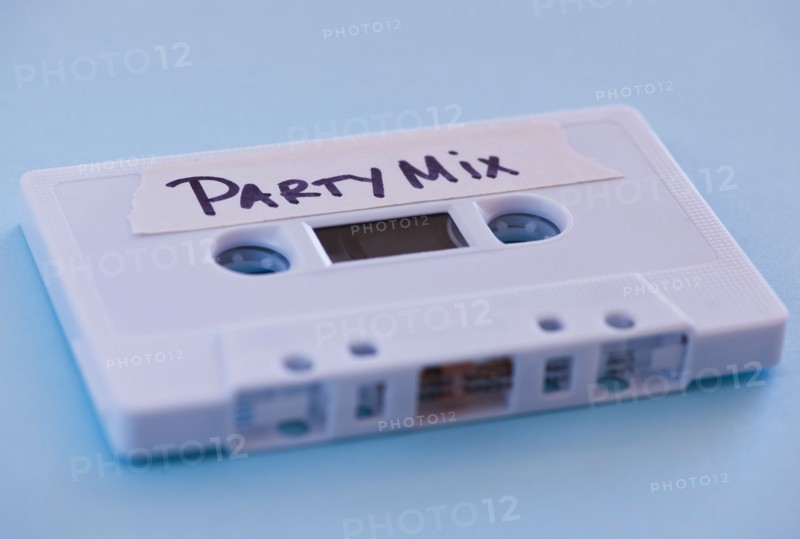 White mix tape, studio shot. Photo: Daniel Grill